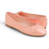 image:imageFEVERSOLE Womens Bling Soft Cushioned Comfort Flats Sparkle Party BalletsPatent Orange Pink