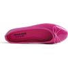 image:imageFEVERSOLE Womens Bling Soft Cushioned Comfort Flats Sparkle Party BalletsPatent Pitaya Fuchsia