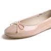 image:imageFEVERSOLE Womens Bling Soft Cushioned Comfort Flats Sparkle Party BalletsPatent Powder Nude