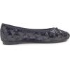 image:imageFEVERSOLE Womens Bling Soft Cushioned Comfort Flats Sparkle Party BalletsSequin Diamond Black