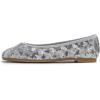 image:imageFEVERSOLE Womens Bling Soft Cushioned Comfort Flats Sparkle Party BalletsSequin Diamond Silver