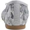 image:imageFEVERSOLE Womens Bling Soft Cushioned Comfort Flats Sparkle Party BalletsSequin Diamond Silver