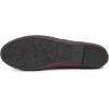 image:imageFEVERSOLE Womens Bow Tie Fashion Dress Slip On Shoes Round Toe Ballet FlatBurgundy Texture Vegan Leather