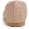 image:imageFEVERSOLE Womens Bow Tie Fashion Dress Slip On Shoes Round Toe Ballet FlatDirty Pink Texture Vegan Leather