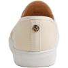 image:imageFEVERSOLE Womens Casual Slip On Sneaker Comfort Quilted Loafer FlatsBeige Quilted Vegan Leather