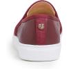 image:imageFEVERSOLE Womens Casual Slip On Sneaker Comfort Quilted Loafer FlatsBurgundy Red Quilted Vegan Leather