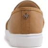 image:imageFEVERSOLE Womens Casual Slip On Sneaker Comfort Quilted Loafer FlatsCamel Quilted Vegan Leather