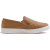 image:imageFEVERSOLE Womens Casual Slip On Sneaker Comfort Quilted Loafer FlatsCamel Quilted Vegan Leather