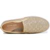 image:imageFEVERSOLE Womens Casual Slip On Sneaker Comfort Quilted Loafer FlatsGold Quilted Glitter