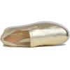 image:imageFEVERSOLE Womens Casual Slip On Sneaker Comfort Walking Loafer FlatsGold Veganleather
