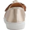 image:imageFEVERSOLE Womens Casual Slip On Sneaker Fashion Bow Tie Loafer FlatsGold Silky