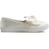 image:imageFEVERSOLE Womens Casual Slip On Sneaker Fashion Bow Tie Loafer FlatsWhite Silky