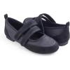 image:imageFEVERSOLE Womens Cushion Padded Mary Jane Sneakers Double Straps Comfort Casual Soft Fabric Sporty BalletsBlack Fabric Mf Two Straps