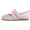 image:imageFEVERSOLE Womens Cushion Padded Mary Jane Sneakers Double Straps Comfort Casual Soft Fabric Sporty BalletsPink Fabric Mf Two Straps