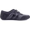 image:imageFEVERSOLE Womens Cushion Padded Mary Jane Sneakers Double Straps Comfort Casual Soft Fabric Sporty Slip On FlatsBlack Fabric Mf Two Straps