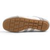 image:imageFEVERSOLE Womens Cushion Padded Mary Jane Sneakers Double Straps Comfort Casual Soft Fabric Sporty Slip On FlatsWhite Fabric Mf Two Straps