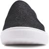 image:imageFEVERSOLE Womens Fashion Shiny Soft Slip On Sneaker Sparkle Casual Comfort LoafersBlack Lurex