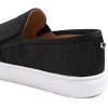 image:imageFEVERSOLE Womens Fashion Shiny Soft Slip On Sneaker Sparkle Casual Comfort LoafersBlack Lurex
