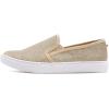 image:imageFEVERSOLE Womens Fashion Shiny Soft Slip On Sneaker Sparkle Casual Comfort LoafersGold Lurex