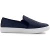image:imageFEVERSOLE Womens Fashion Shiny Soft Slip On Sneaker Sparkle Casual Comfort LoafersNavy Blue Lurex
