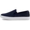 image:imageFEVERSOLE Womens Fashion Shiny Soft Slip On Sneaker Sparkle Casual Comfort LoafersNavy Blue Lurex