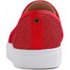image:imageFEVERSOLE Womens Fashion Shiny Soft Slip On Sneaker Sparkle Casual Comfort LoafersRed Lurex