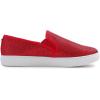 image:imageFEVERSOLE Womens Fashion Shiny Soft Slip On Sneaker Sparkle Casual Comfort LoafersRed Lurex
