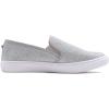 image:imageFEVERSOLE Womens Fashion Shiny Soft Slip On Sneaker Sparkle Casual Comfort LoafersSilver Lurex