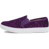 image:imageFEVERSOLE Womens Fashion SlipOn Sneaker Casual Flat LoafersPurple Glitter