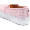 image:imageFEVERSOLE Womens Fashion SlipOn Sneaker Loafers Baby Pink Size 75 M US Bound with No Show Socks Women Ankle Low Cut Thin Socks 3 Colors 6 Pairs