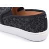 image:imageFEVERSOLE Womens Fashion SlipOn Sneaker Loafers Black Size 95 M US Boundle with No Show Socks Women Ankle Low Cut Thin No Slip Invisible Liner Socks 3 Colors 6 Pairs