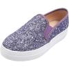 image:imageFEVERSOLE Womens Fashion SlipOn Sneaker Loafers Lavender Size 6 M US Bound with No Show Socks Women Ankle Low Cut Thin Socks 3 Colors 6 Pairs
