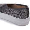 image:imageFEVERSOLE Womens Fashion SlipOn Sneaker Loafers Pewter 95 M US Bound with No Show Socks Women Ankle Low Cut Thin Socks 3 Colors 6 Pairs