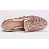 image:imageFEVERSOLE Womens Fashion SlipOn Sneaker Loafers Rose Gold Size 6 M US Boundle with No Show Socks Women Ankle Low Cut Thin No Slip Invisible Liner Socks 3 Colors 6 Pairs
