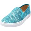 image:imageFEVERSOLE Womens Fashion SlipOn Sneaker Loafers Turquoise Size 6 M US Boundle with No Show Socks Women Ankle Low Cut Thin No Slip Invisible Liner Socks 3 Colors 6 Pairs