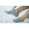 image:imageFEVERSOLE Womens Fashion SlipOn Sneaker Loafers White Size 8 M US Boundle with No Show Socks Women Ankle Low Cut Thin No Slip Invisible Liner Socks 3 Colors 6 Pairs