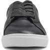 image:imageFEVERSOLE Womens Featured PU Leather Colorful Lace Up SneakerBlack Whitesole Laceup