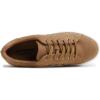 image:imageFEVERSOLE Womens Featured PU Leather Colorful Lace Up SneakerCamel Nubuck Quilted Vegan Leather