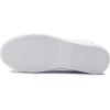 image:imageFEVERSOLE Womens Featured PU Leather Colorful Lace Up SneakerWhite Napa Silver Patch Laceup