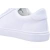 image:imageFEVERSOLE Womens Featured PU Leather Colorful Lace Up SneakerWhite Pu Eyelet
