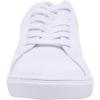 image:imageFEVERSOLE Womens Featured PU Leather Colorful Lace Up SneakerWhite Pu Eyelet