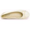 image:imageFEVERSOLE Womens Macaroon Colorful Memory Foam Cushion Insock Patent Ballet FlatBeige