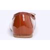 image:imageFEVERSOLE Womens Macaroon Colorful Memory Foam Cushion Insock Patent Ballet FlatCaramel