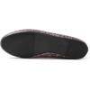 image:imageFEVERSOLE Womens Macaroon Colorful Memory Foam Cushion Insock Patent Ballet FlatGlitter Multi Black