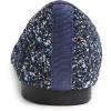 image:imageFEVERSOLE Womens Macaroon Colorful Memory Foam Cushion Insock Patent Ballet FlatGlitter Night Blue Pointed