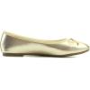 image:imageFEVERSOLE Womens Macaroon Colorful Memory Foam Cushion Insock Patent Ballet FlatGold