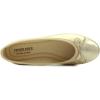 image:imageFEVERSOLE Womens Macaroon Colorful Memory Foam Cushion Insock Patent Ballet FlatGold
