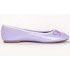 image:imageFEVERSOLE Womens Macaroon Colorful Memory Foam Cushion Insock Patent Ballet FlatLilac
