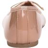 image:imageFEVERSOLE Womens Macaroon Colorful Memory Foam Cushion Insock Patent Ballet FlatNude