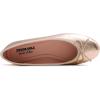 image:imageFEVERSOLE Womens Macaroon Colorful Memory Foam Cushion Insock Patent Ballet FlatRose Gold
